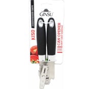 Wholesale - GINSU CAN OPENER WITH BLACK EMBOSSED HANDLE C/P 48, UPC: 810002207679